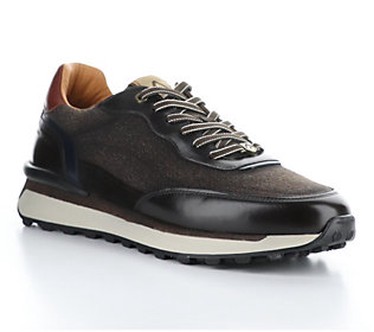 Ambitious Leather/Textile Lace Up Men's Sneaker