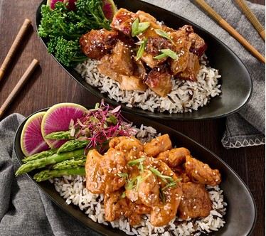 Falkor Fusion 3 lbs of Teriyaki Chicken or Pork Bites