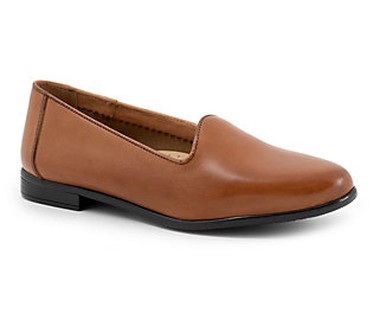 Trotters Women's Liz Lux Flats  Size 7 Medium  Brown