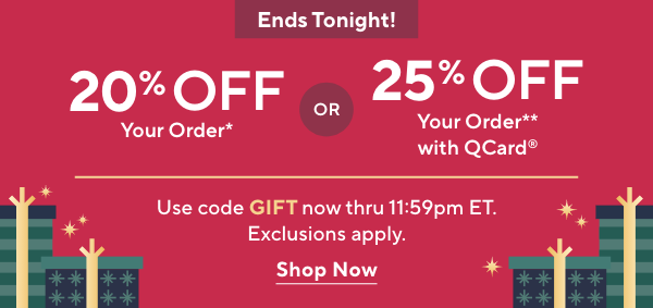 20-25% off 