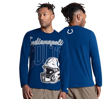 NFL Officially Licensed Men's Starter Long Sleeve Extreme Tee