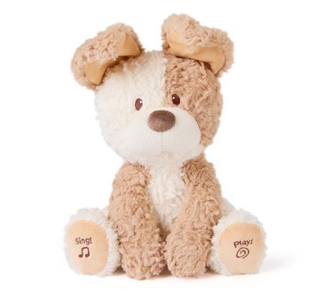 Gund Peeki The Dog Animated Plush Puppy