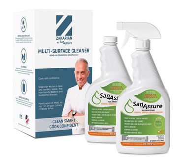Zakarian by San-Assure Set of 2 Multisurface Cleaner