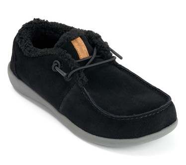 Revitalign Orthotic Cozy-Lined Suede Slip-Ons Siesta Wallaby