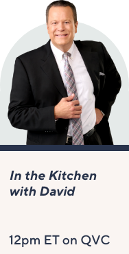 in the kitchen with David