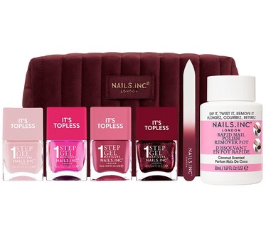 Nails.INC It's Topless Pink is Festive 7-Piece Collection