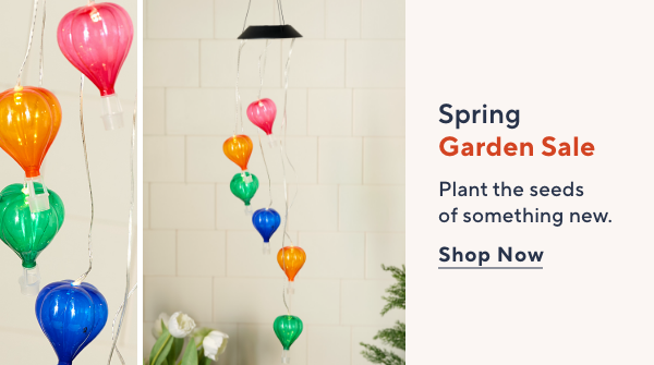 spring garden sale