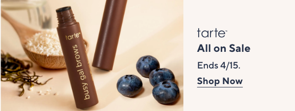 Tarte - All on Sale, ends 4/15