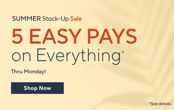 5 Easy pays