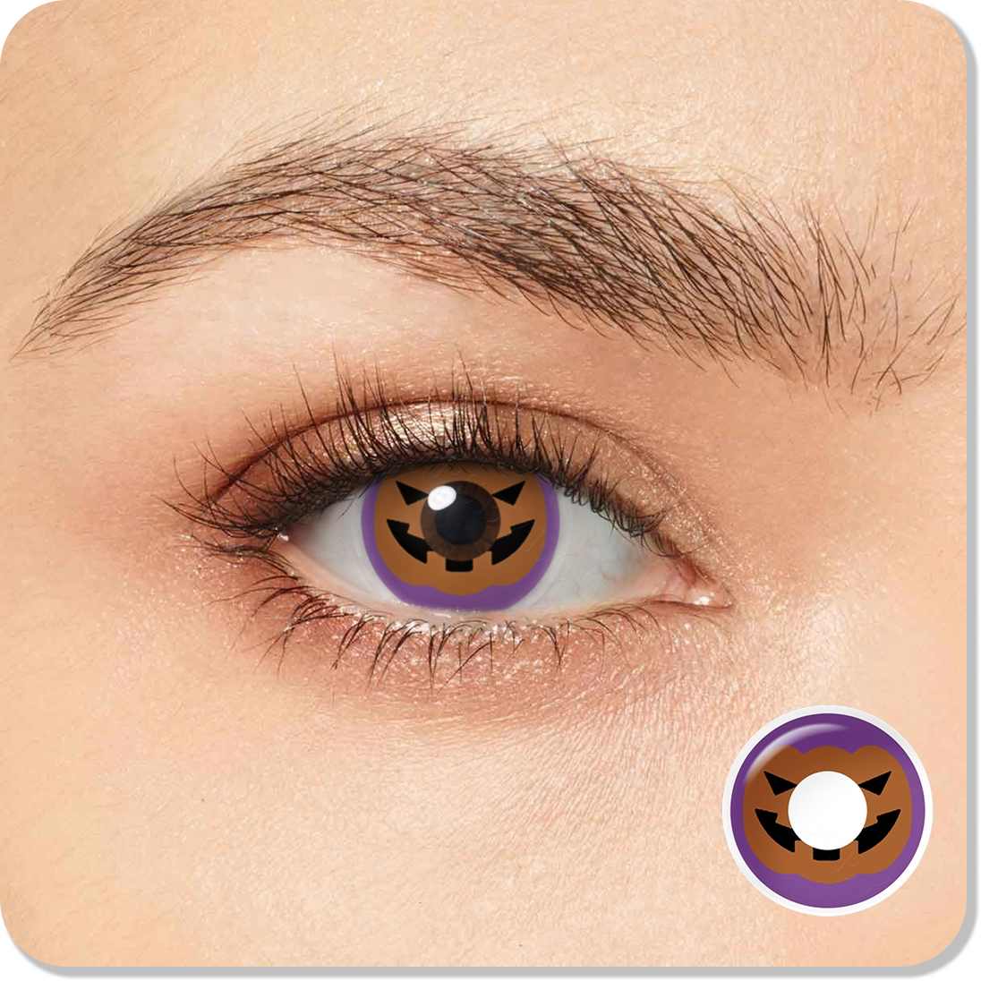 Halloween Pumpkin Horror Eyes