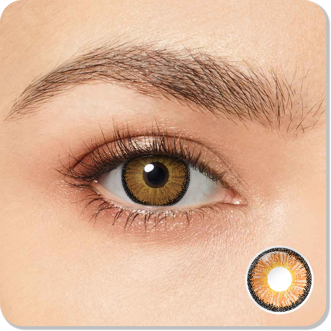 Neon Brown Eyes