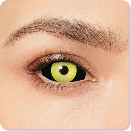 Black & Yellow Sclera Eyes