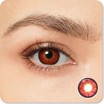 Neon Red Eyes