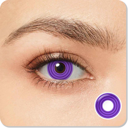 Purple Rinnegan Cosplay Eyes