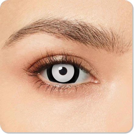 Black and White Mini Sclera Eyes