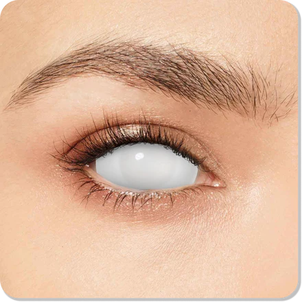 Blind White Sclera Eyes