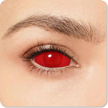 Red Mesh Sclera Eyes