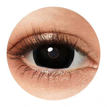All Black Mini Sclera Eyes