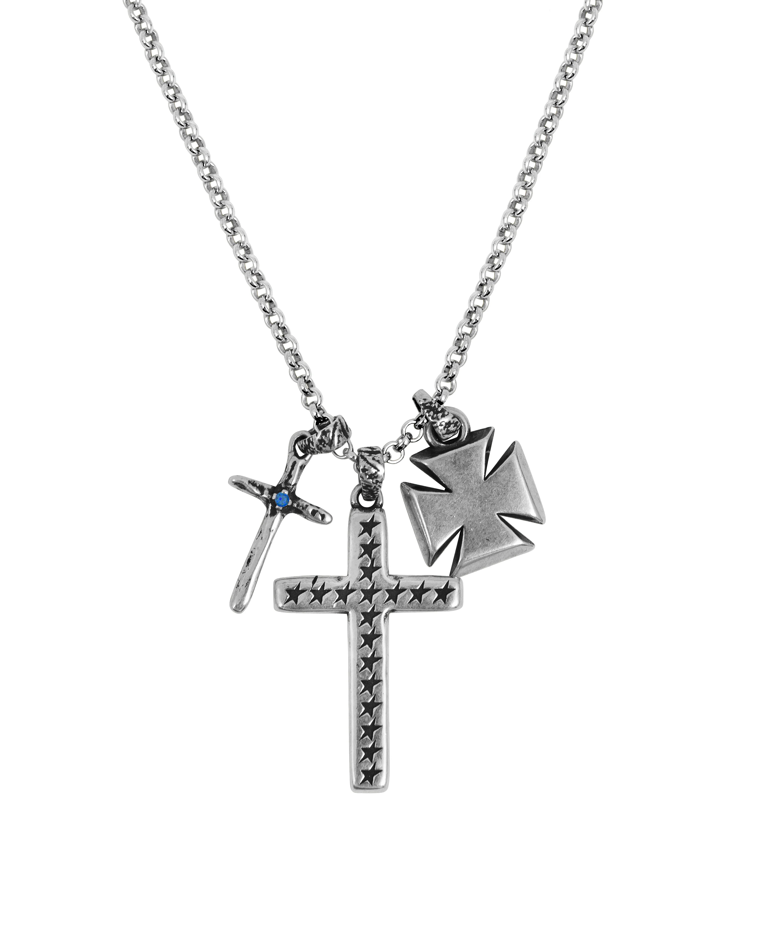 Image of Multi Cross Necklace