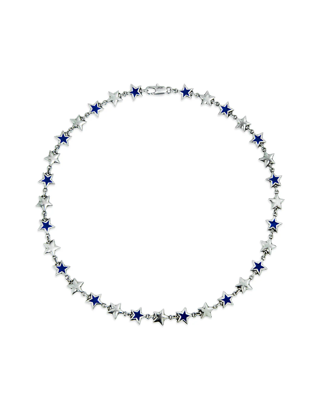 Image of Enameled Stars Necklace