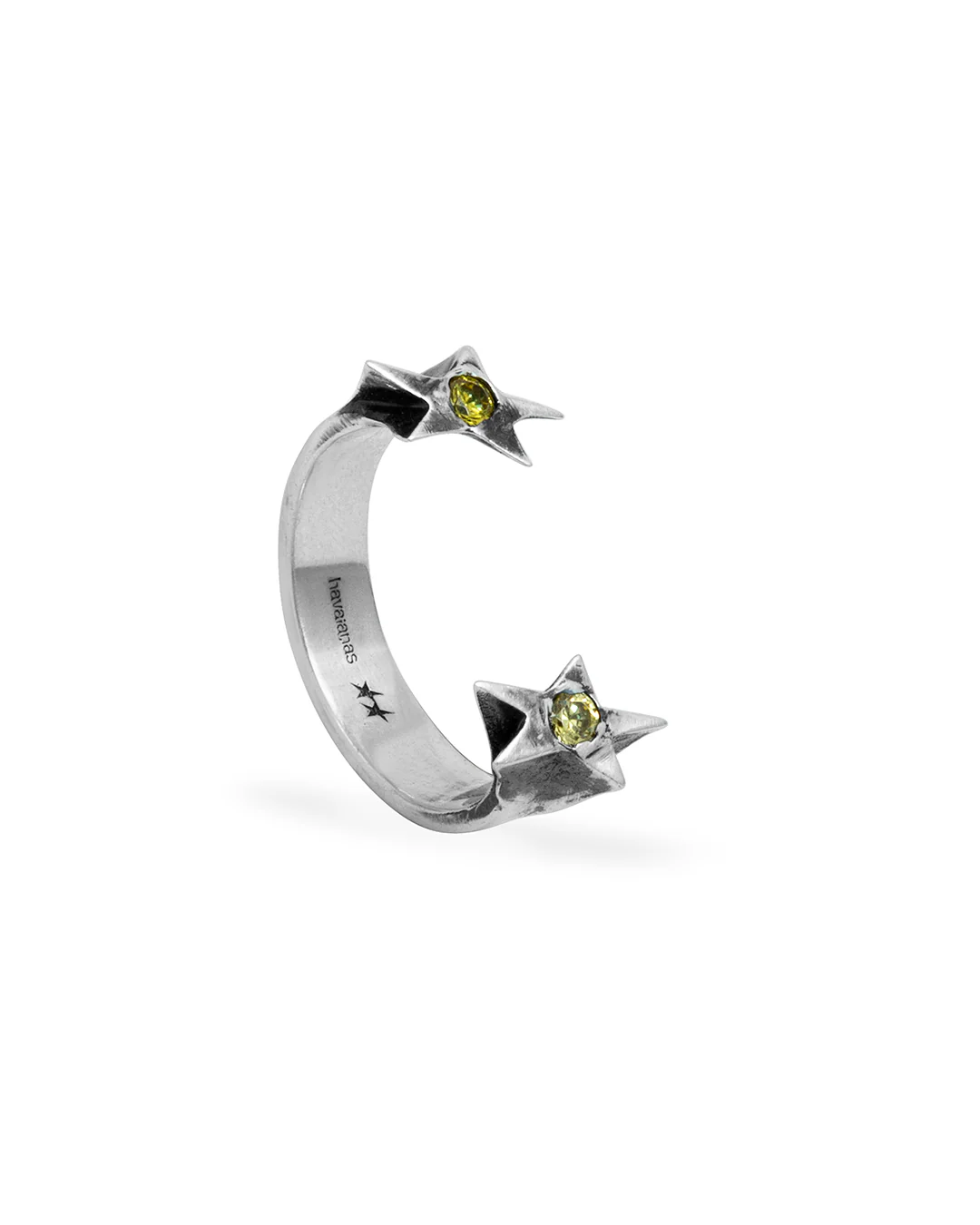 Image of Splitted Icon Yellow Stone Toe Ring
