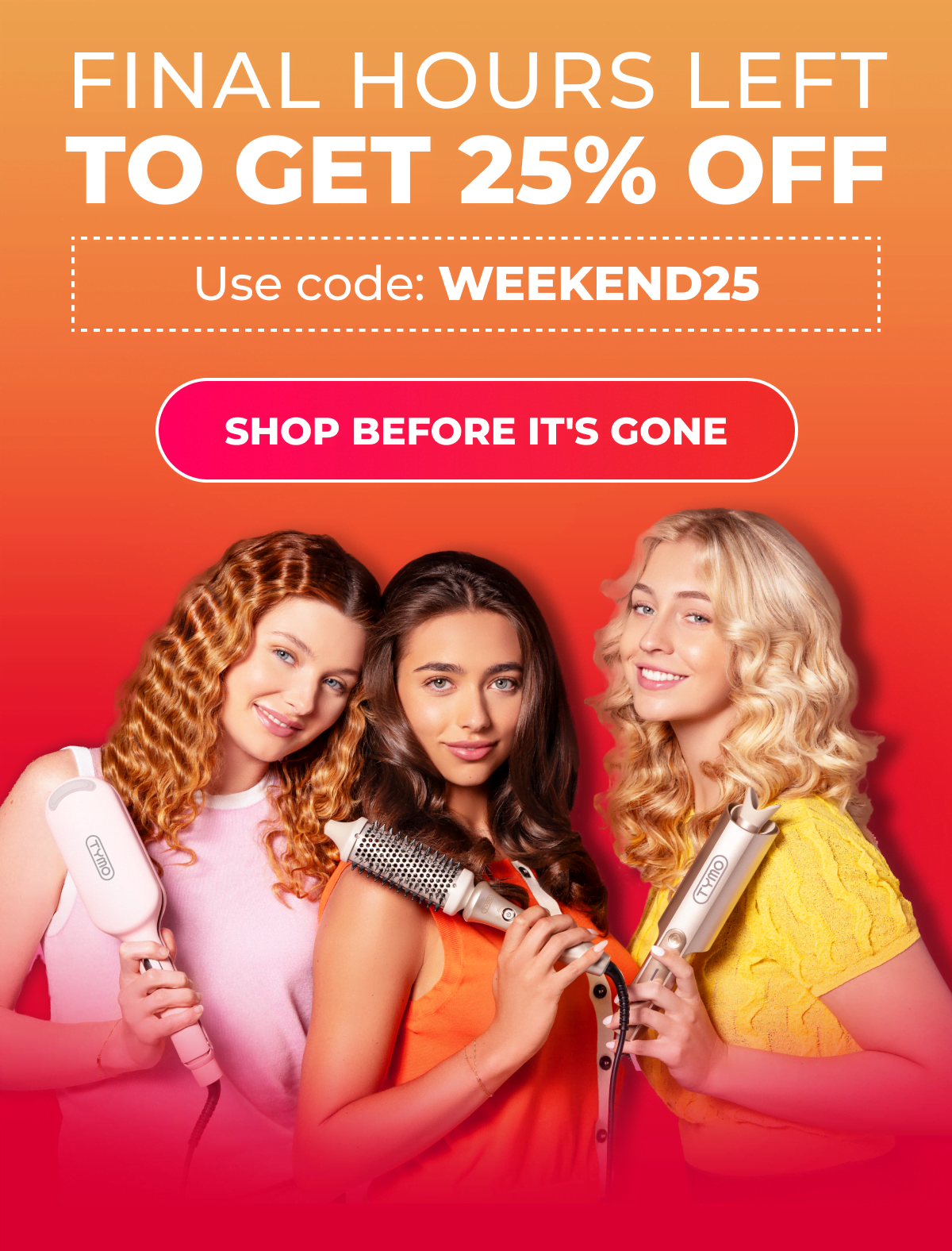 FINAL HOURS LEFT TO GET 25% OFF  Use code: WEEKEND25 [SHOP BEFORE IT'S GONE]
