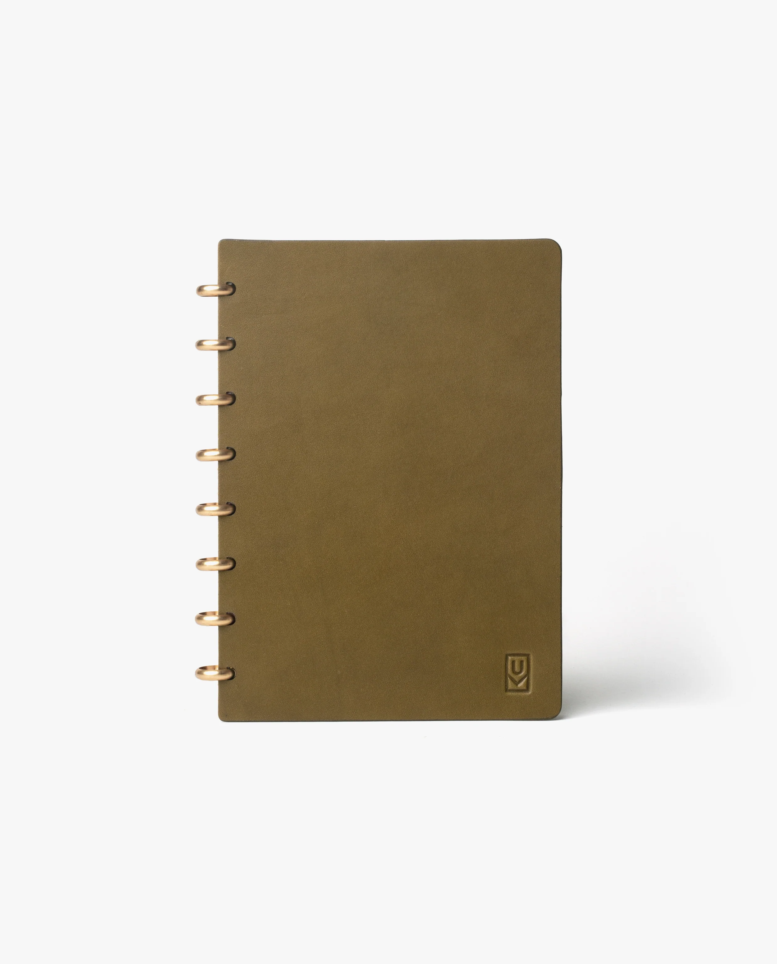 Image of Discbound Heirloom Journal (Olive Leather)