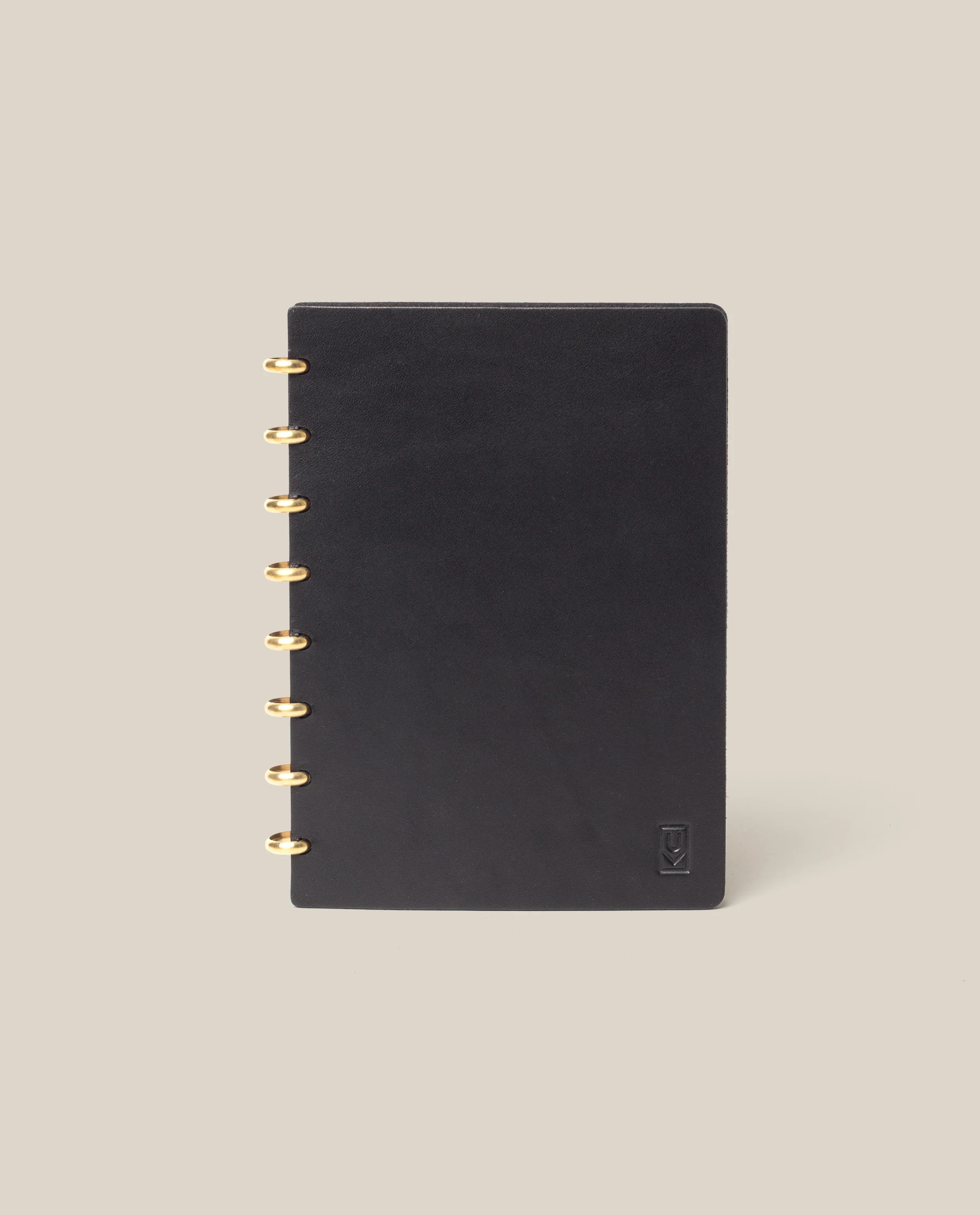 Image of Discbound Heirloom Journal (Black Leather)