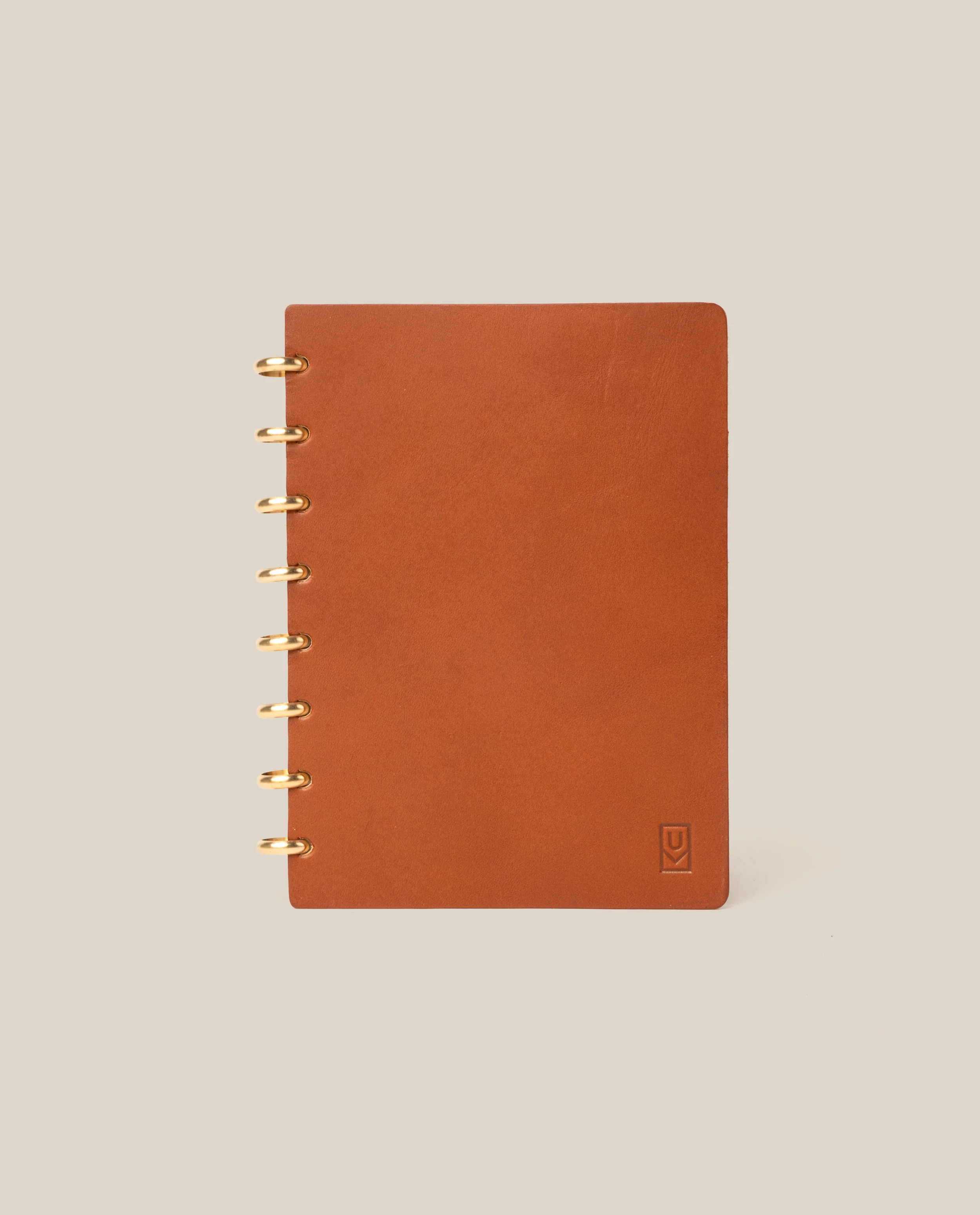 Image of Discbound Heirloom Journal (Tan Leather)