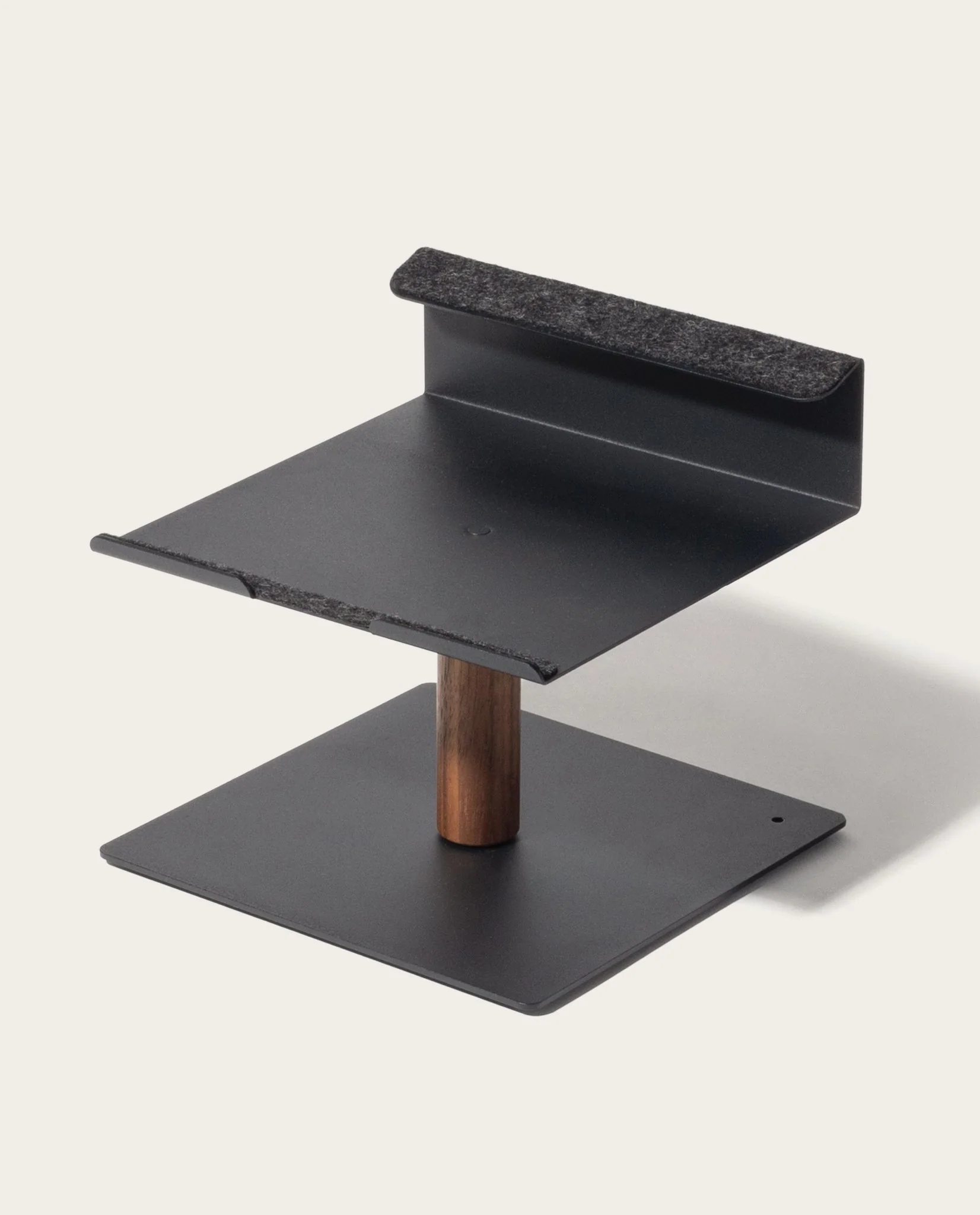 Image of Gather Laptop Stand (Black/Walnut)