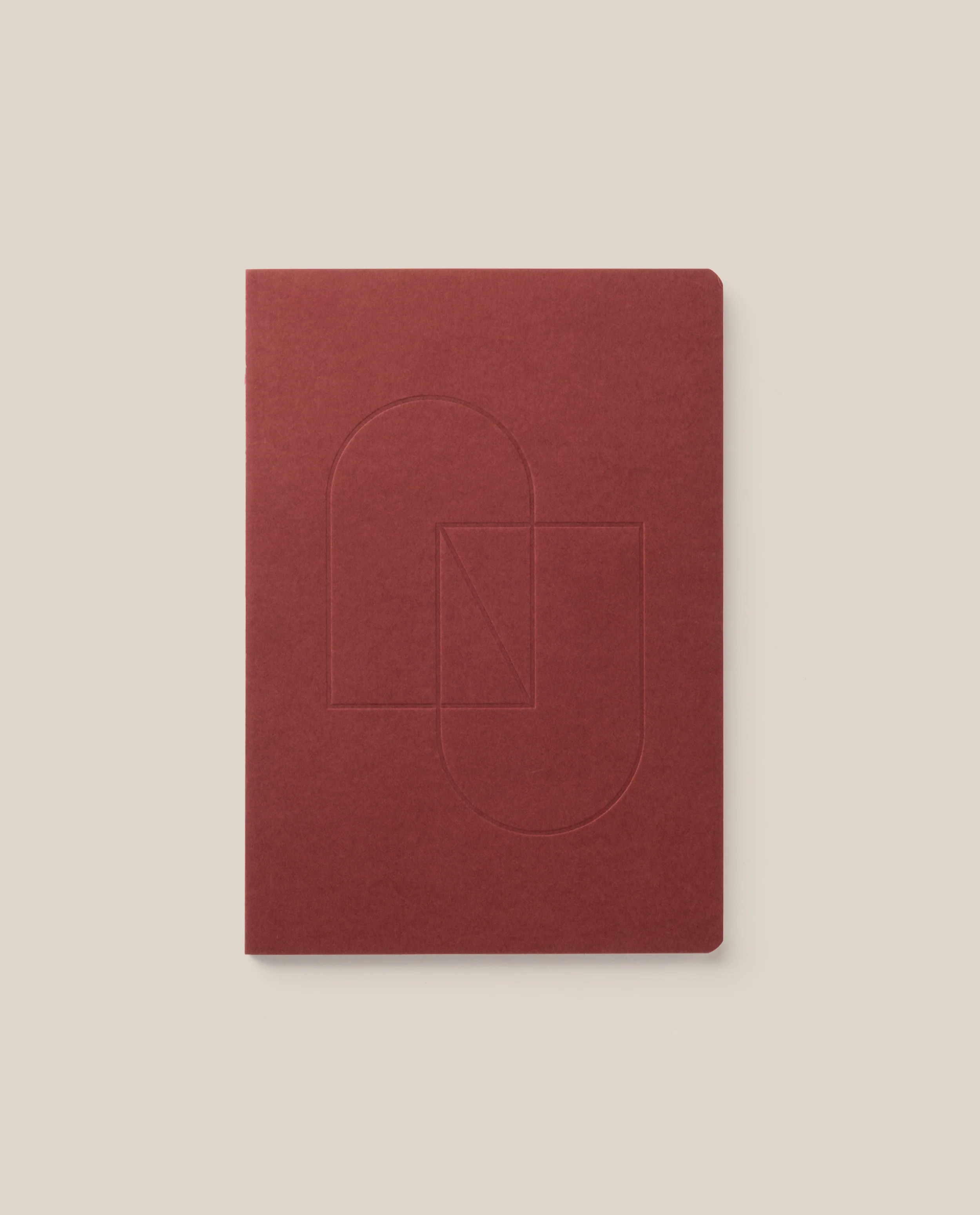 Image of Layflat Notebook (Maroon)