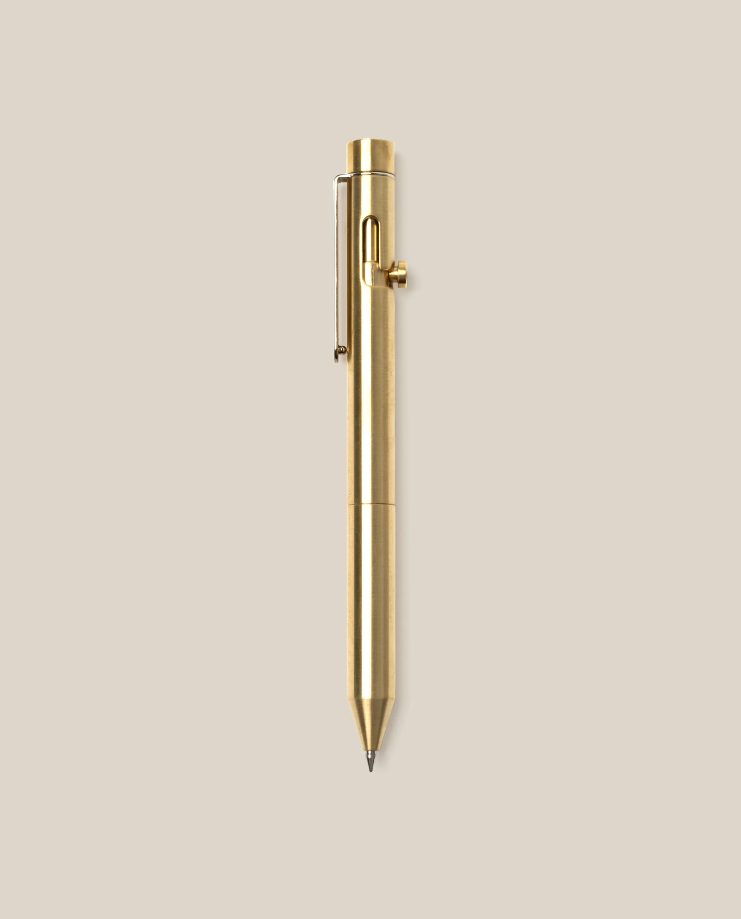 Image of INVENTERY Bolt Action Pen (Brass)