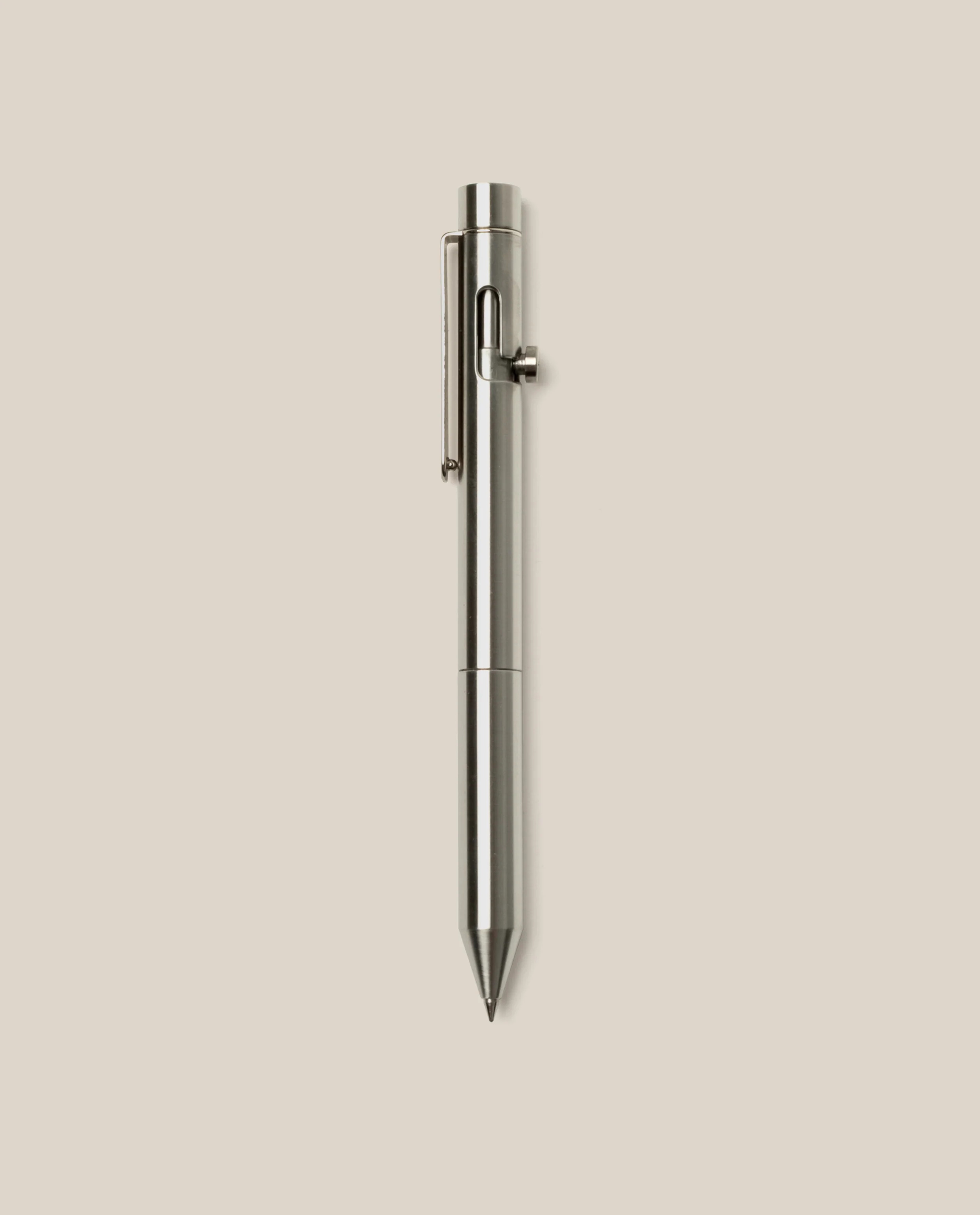 Image of INVENTERY Bolt Action Pen (Stainless)