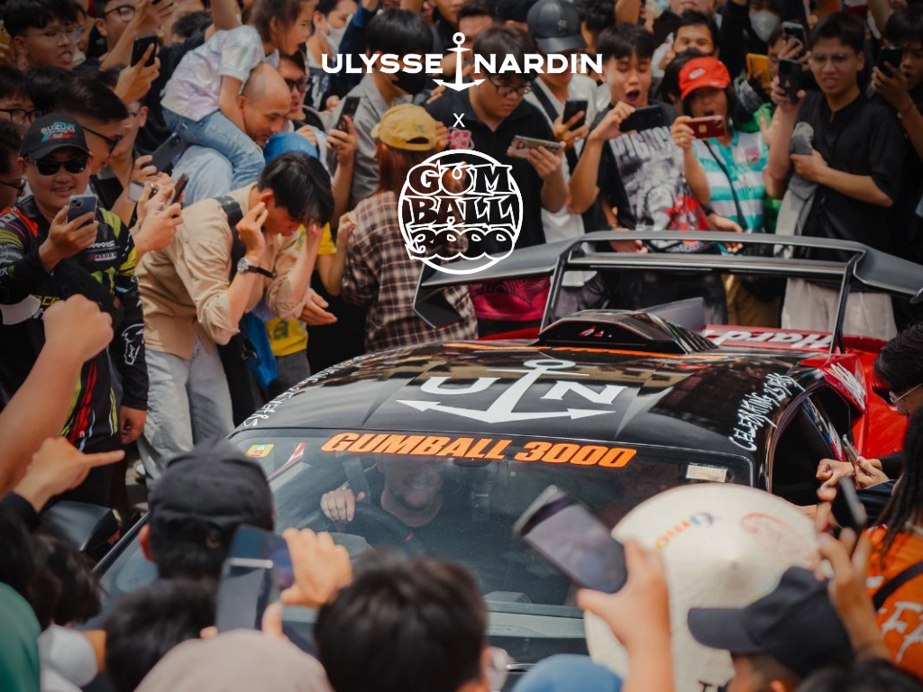 Ulysse Nardin x Gumball 3000 rally car