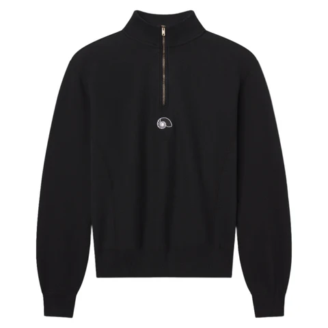 AARON LEVINE HALF ZIP SWEATSHIRT
