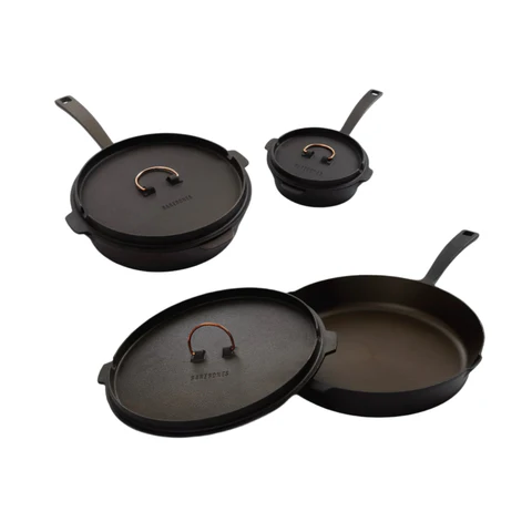 Barebones All-in-One Cast Iron Skillet