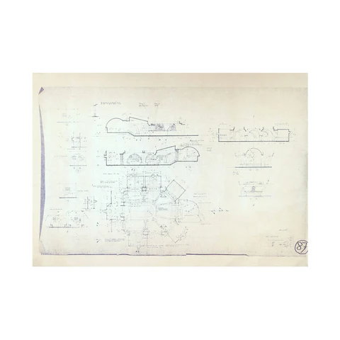 Star Wars Lucasfilm Original Mos Eisley Cantina Blueprint