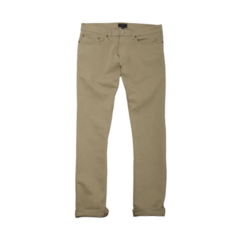Rivay Wade Garment Dyed Sand Five Pocket Pant