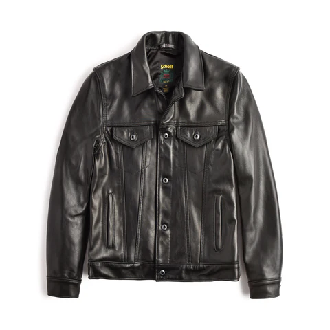 Schott Cowhide Jean Style Jacket
