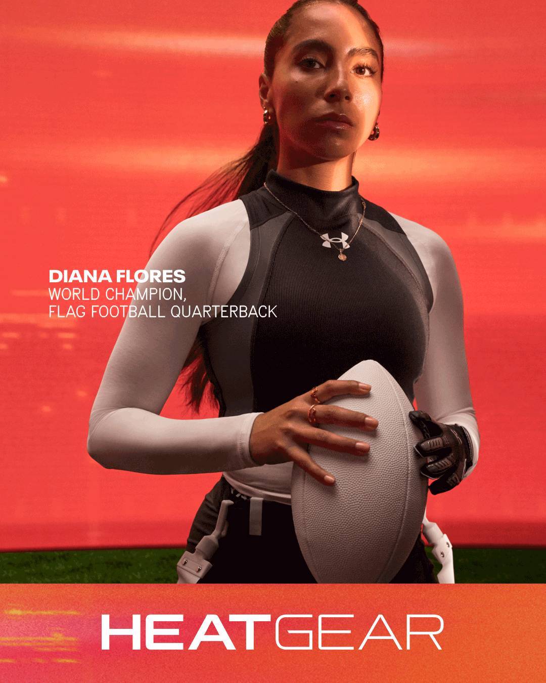 DIANA FLORES | World Champion, Flag Football Quarterback         KYLE HAMILTON | Baltimore Ravens Safety