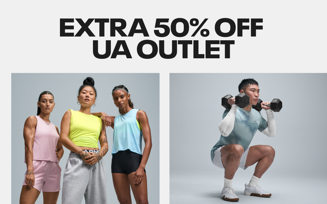 extra 50% off UA outlet
