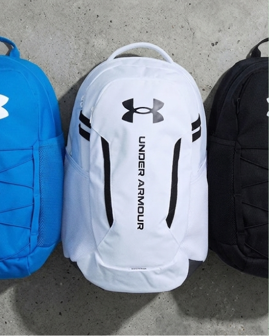 UA HUSTLE BACKPACKS
