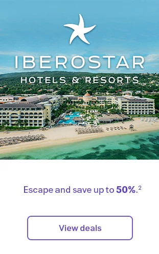 Iberostar Hotels & Resorts: Escape and save up to 50% (2). View deals.
