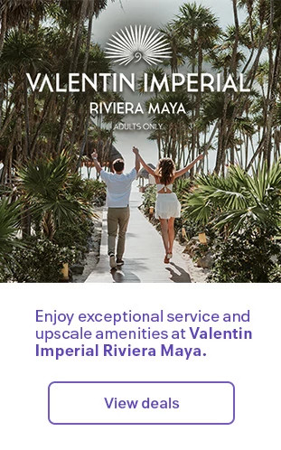 Enjoy exceptional service and upscale amenities at Valentin Imperial Riviera Maya. View deals.