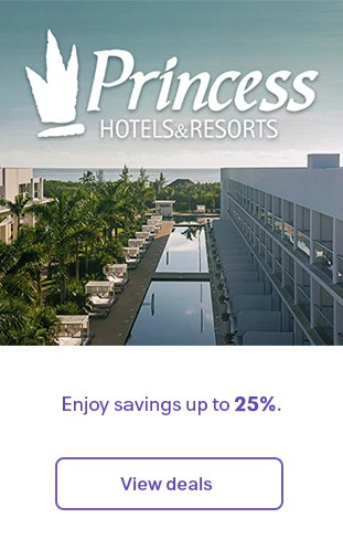 Princess Hotels & Resorts. Enjoy savings up to 25%.View deals.