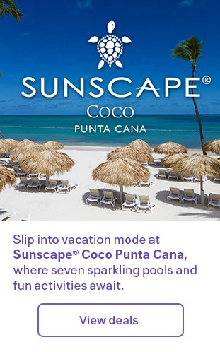 Slip into vacation mode at Sunscape Coco Punta Cana, where seven sparkling pools and fun activities await. View deals.