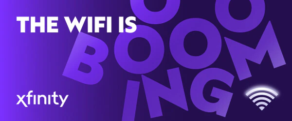 The WIFI is booming with Xfinity at Universal Studios Hollywood.