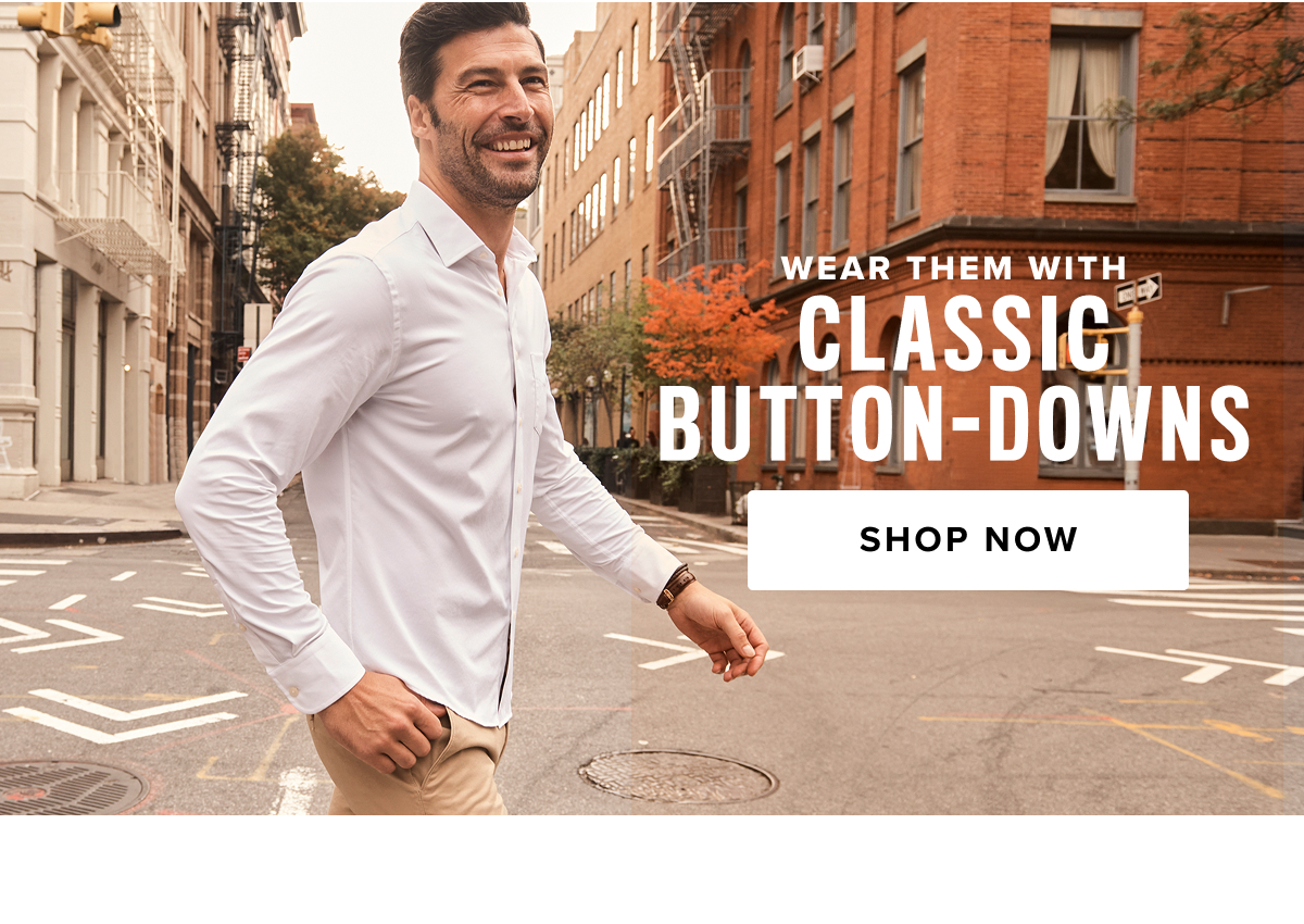 Explore UNTUCKit’s Bestselling Styles, featuring a curated selection of men's button-down shirts, polos, and sport coats, thoughtfully designed for every season.  Whether you're looking for a classic button-down shirt to pair with a sport coat or a relaxed flannel shirt for a casual weekend, our collection has something for every occasion—from the office to a night out or a weekend getaway. Shop our top-selling short-sleeve button-up shirts and long-sleeve button-down shirts in a variety of styles, including untucked Wrinkle-Free shirts, Performance shirts that wick away sweat, and Stretch Cotton for added comfort. From men’s dress shirts to versatile flannel shirts and breathable linen shirts, we have everything you need to stay stylish and comfortable year-round.  Our men’s polo shirts strike the perfect balance between warmth and sporty flair, ideal for casual days. You’ll also love our extra soft t-shirts and versatile Henley shirts—designed as perfect base layers for ultimate comfort and flexibility.  We’ve perfected the Original Untucked Shirts and created sharp styles that pair effortlessly with them. Our sport coats are the perfect solution for looking sharp without feeling stuffy. Crafted from premium fabrics, it offers breathability and comfort—ideal for dressed-up occasions.  Visit us at UNTUCKit.com or explore over 80 stores worldwide to shop the best in both casual and classic men’s styles.
