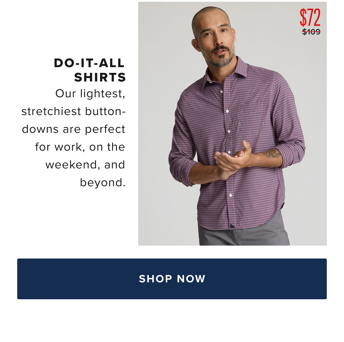 Shirts for $72