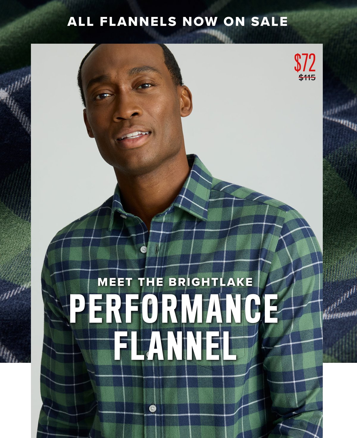 All Flannels Now On Sale for $72